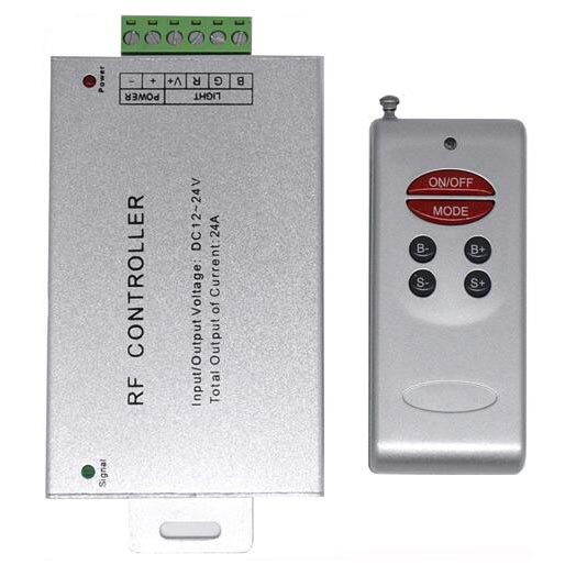 DC12-24V 24A RF wireless Controller For RGB LED Strip Light nightclub decoration lighting